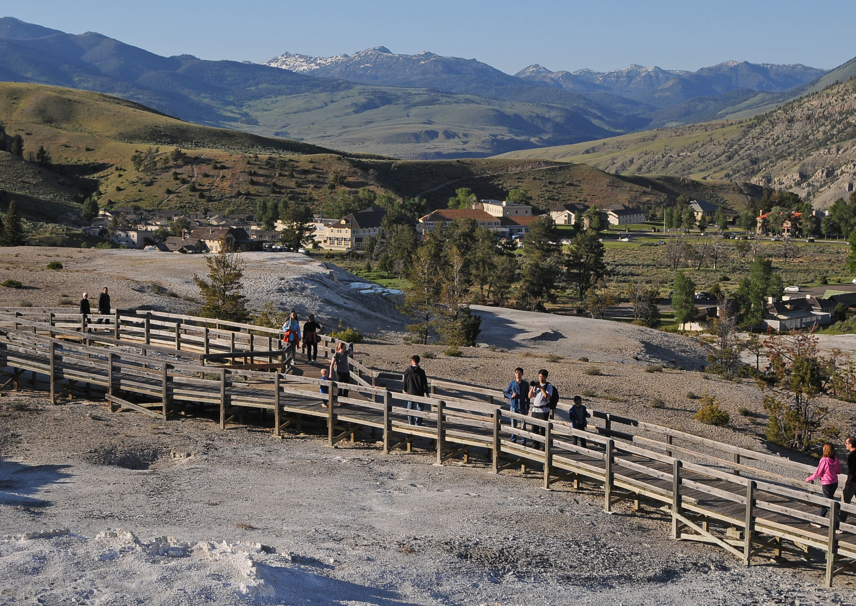 Mammoth Hot Springs